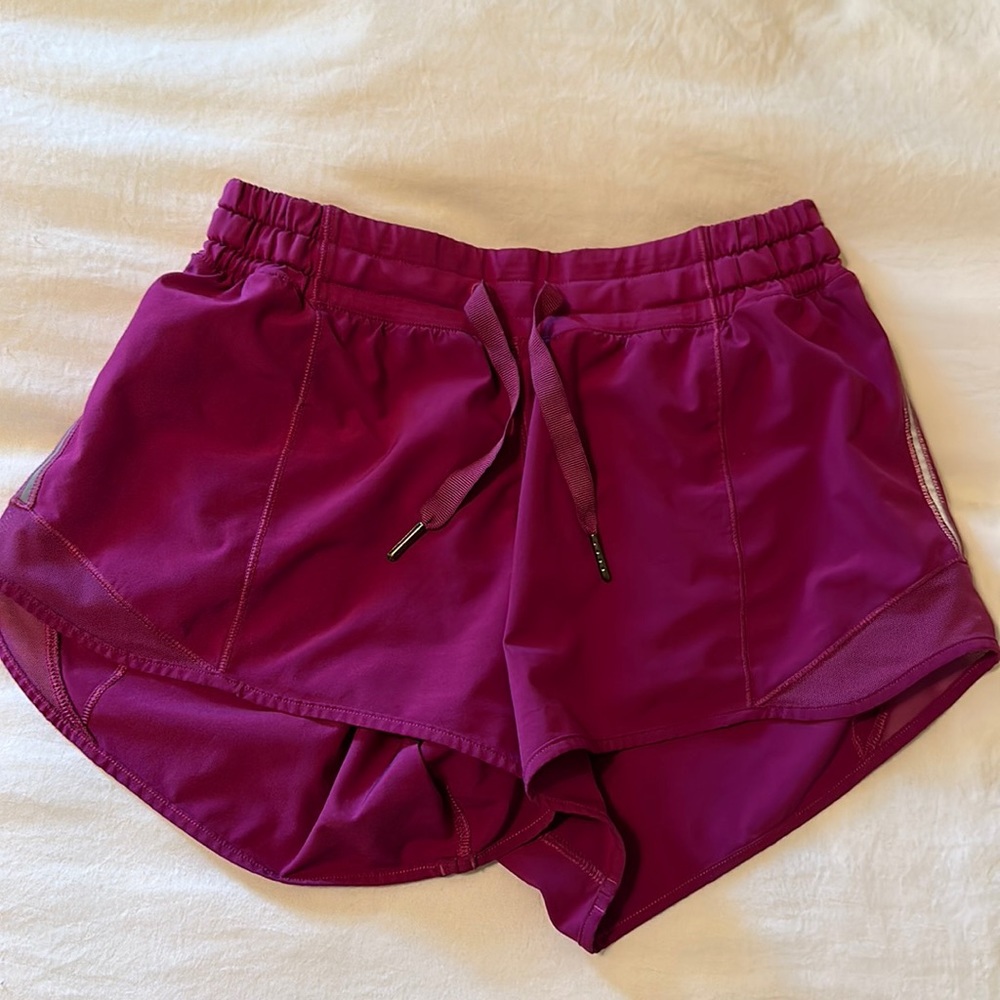 lululemon hotty hot short 4in inseam size 4